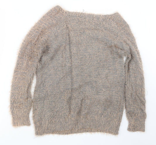 Womens UK Size 14 Select Grey Pullover Jumper