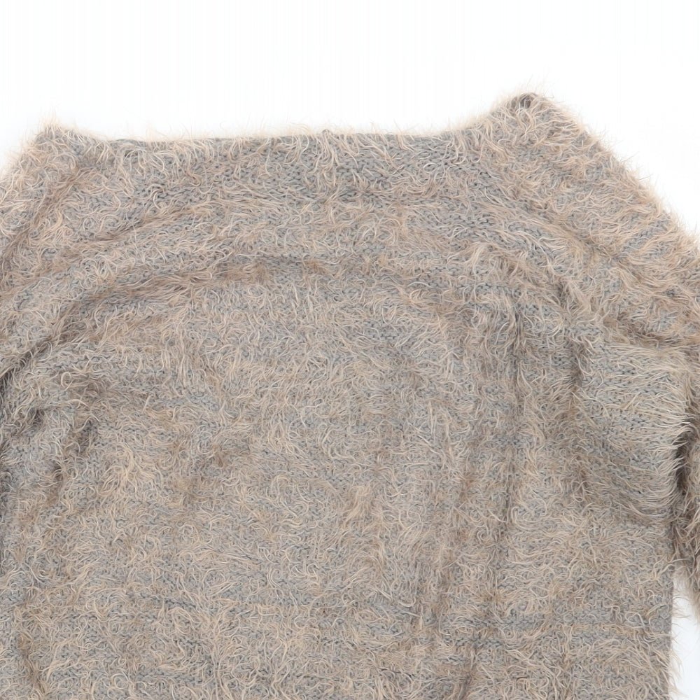Womens UK Size 14 Select Grey Pullover Jumper