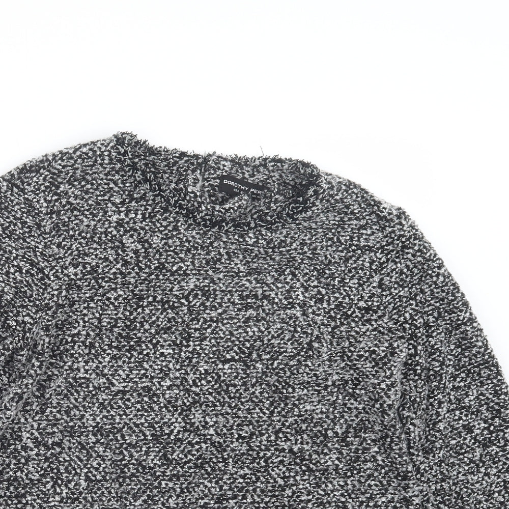 Womens UK Size 10 Dorothy Perkins Black Pullover Jumper