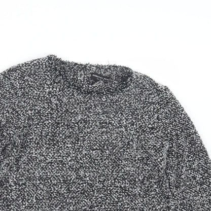 Womens UK Size 10 Dorothy Perkins Black Pullover Jumper