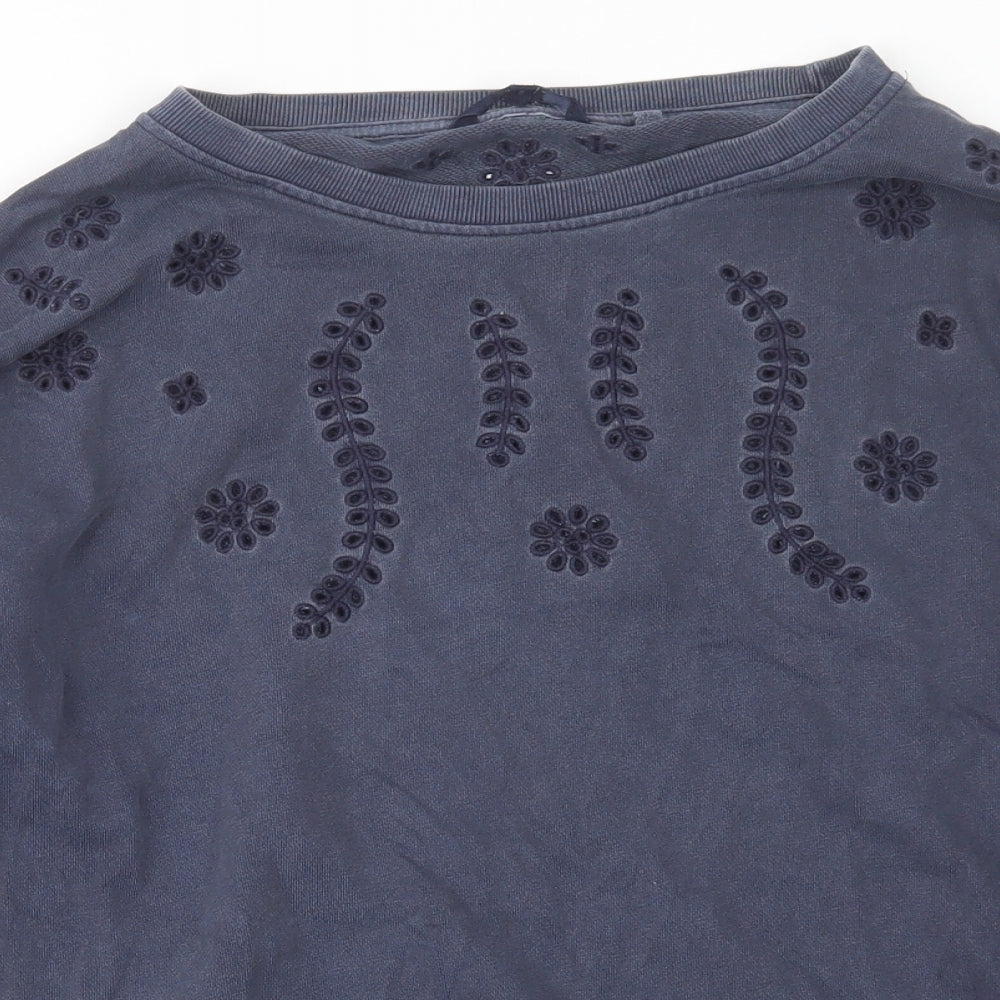 Womens UK Size 8 NEXT Blue Pullover Jumper