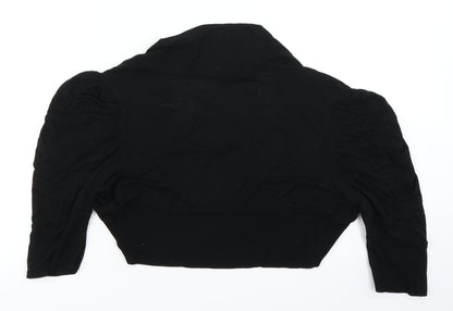 Womens UK Size 10 Atmosphere Black Cardigan Jumper
