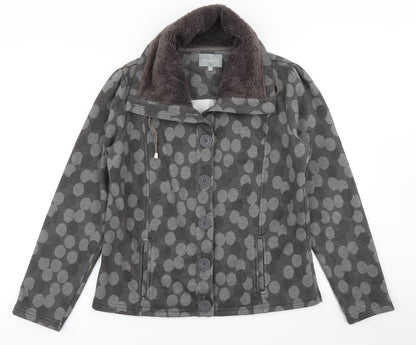 Womens UK Size M Per Una Grey Jacket