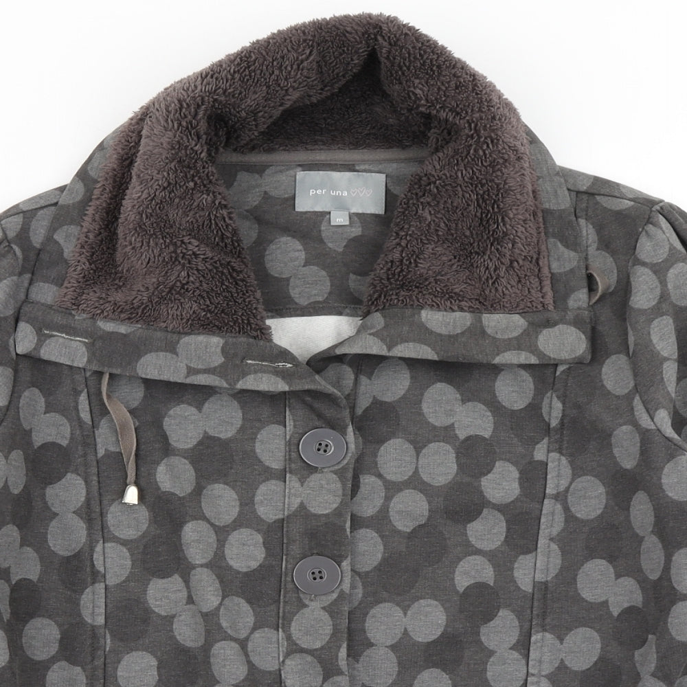 Womens UK Size M Per Una Grey Jacket