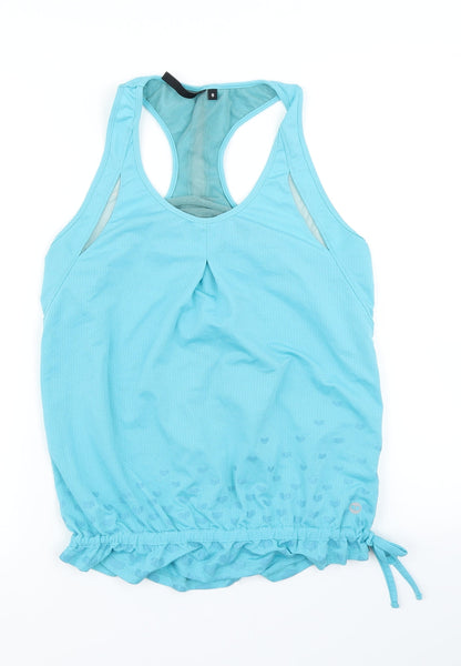 Pure Simple Womens Blue   Basic Tank Size 8