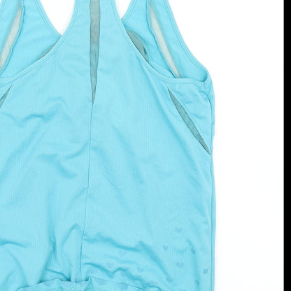 Pure Simple Womens Blue   Basic Tank Size 8