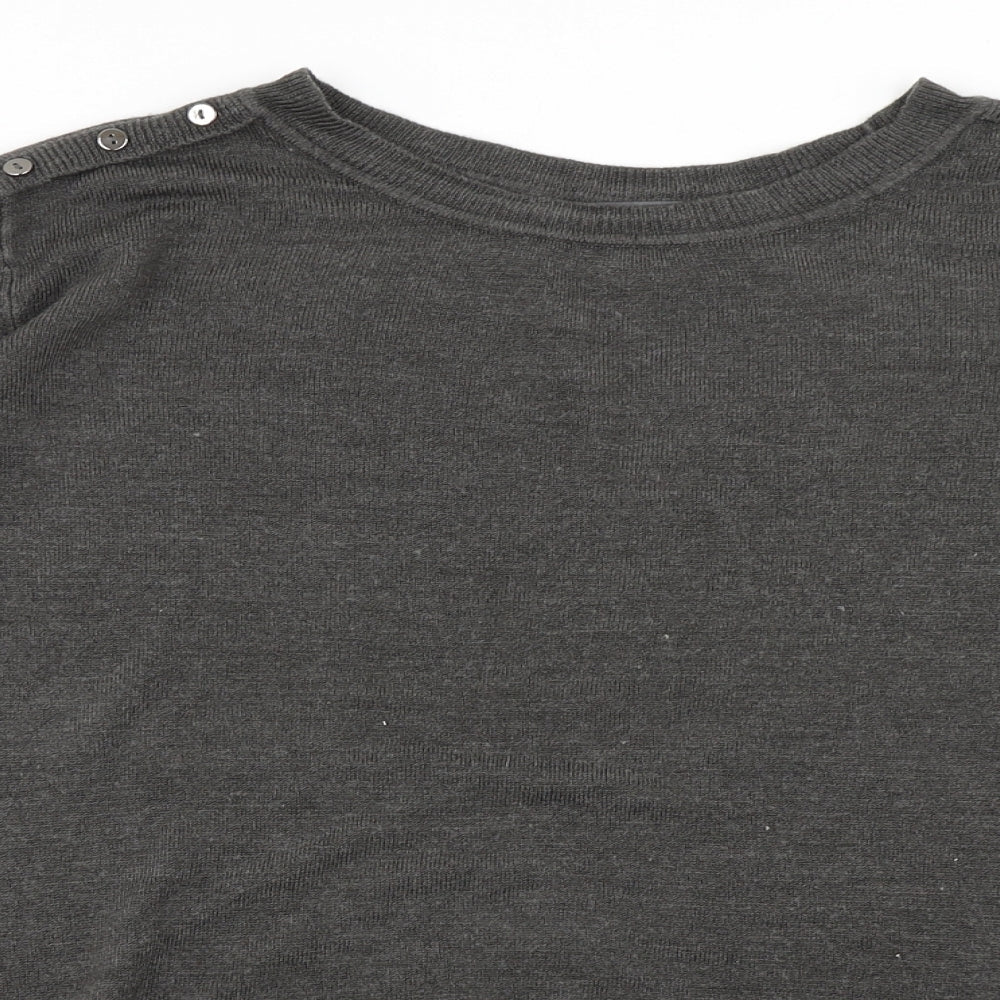 Primark Womens Grey  Knit Pullover Jumper Size XL