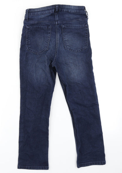 The Collection Womens Blue  Denim Cropped Jeans Size 6 L20 in