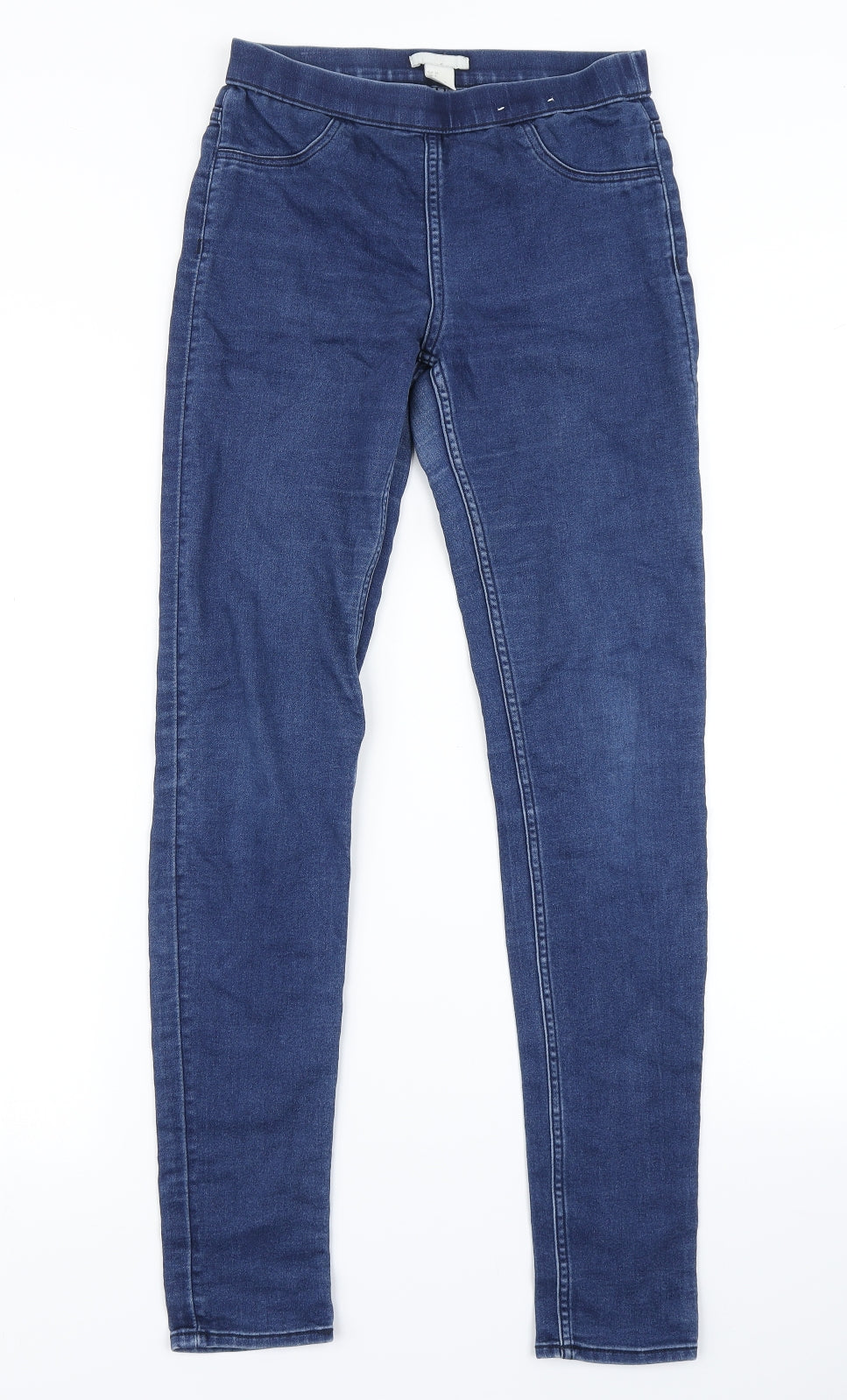 Womens UK Size 6 H&M Regular Fit Jegging Blue Jeans