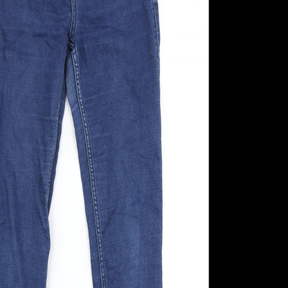 Womens UK Size 6 H&M Regular Fit Jegging Blue Jeans