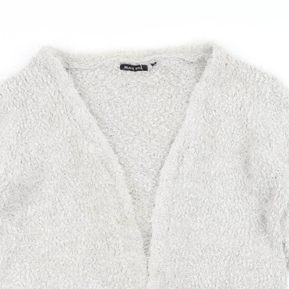 Womens UK Size 18 Brave Soul Grey Cardigan Jumper