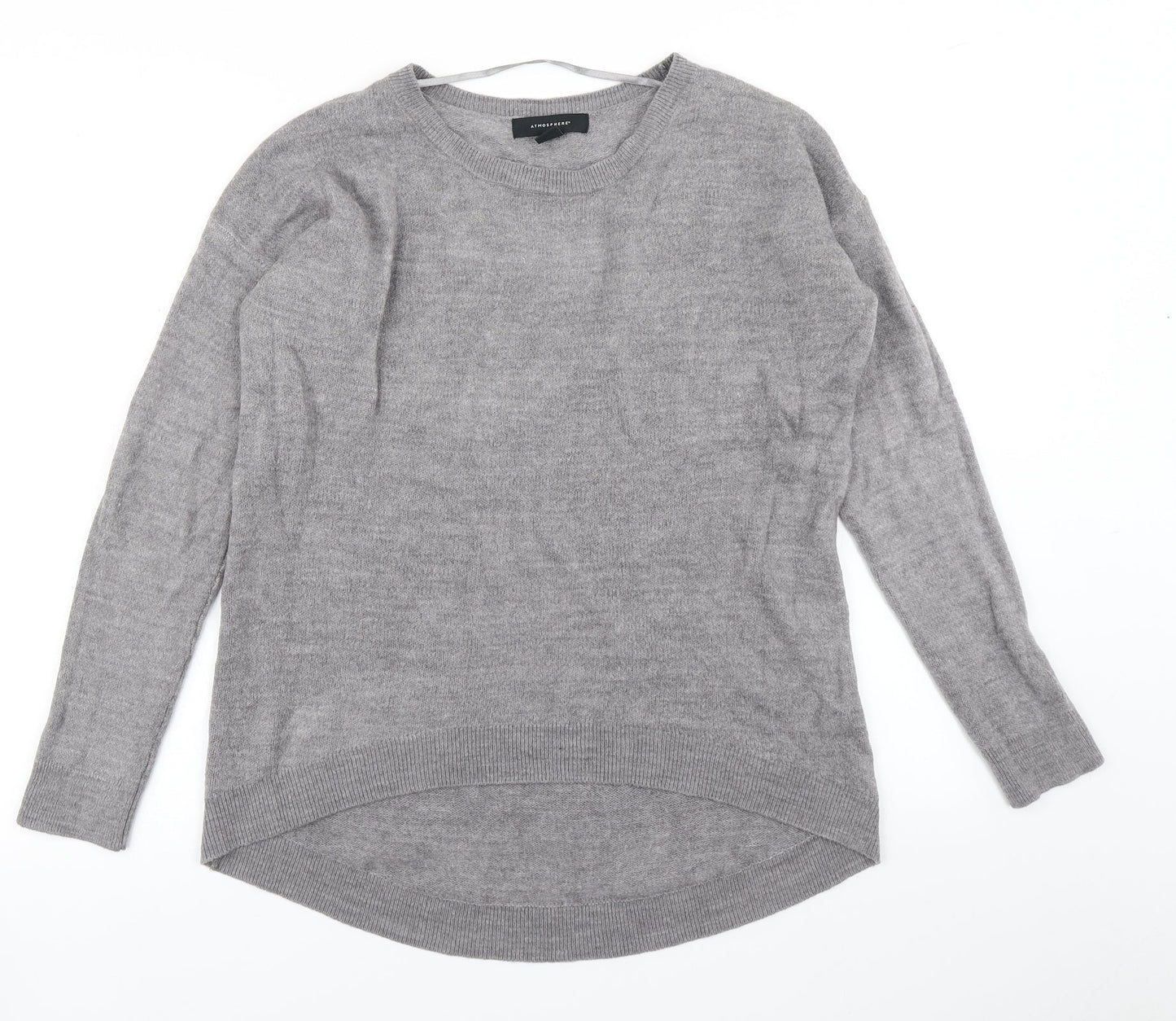 Womens UK Size 8 Atmosphere Grey Pullover Jumper