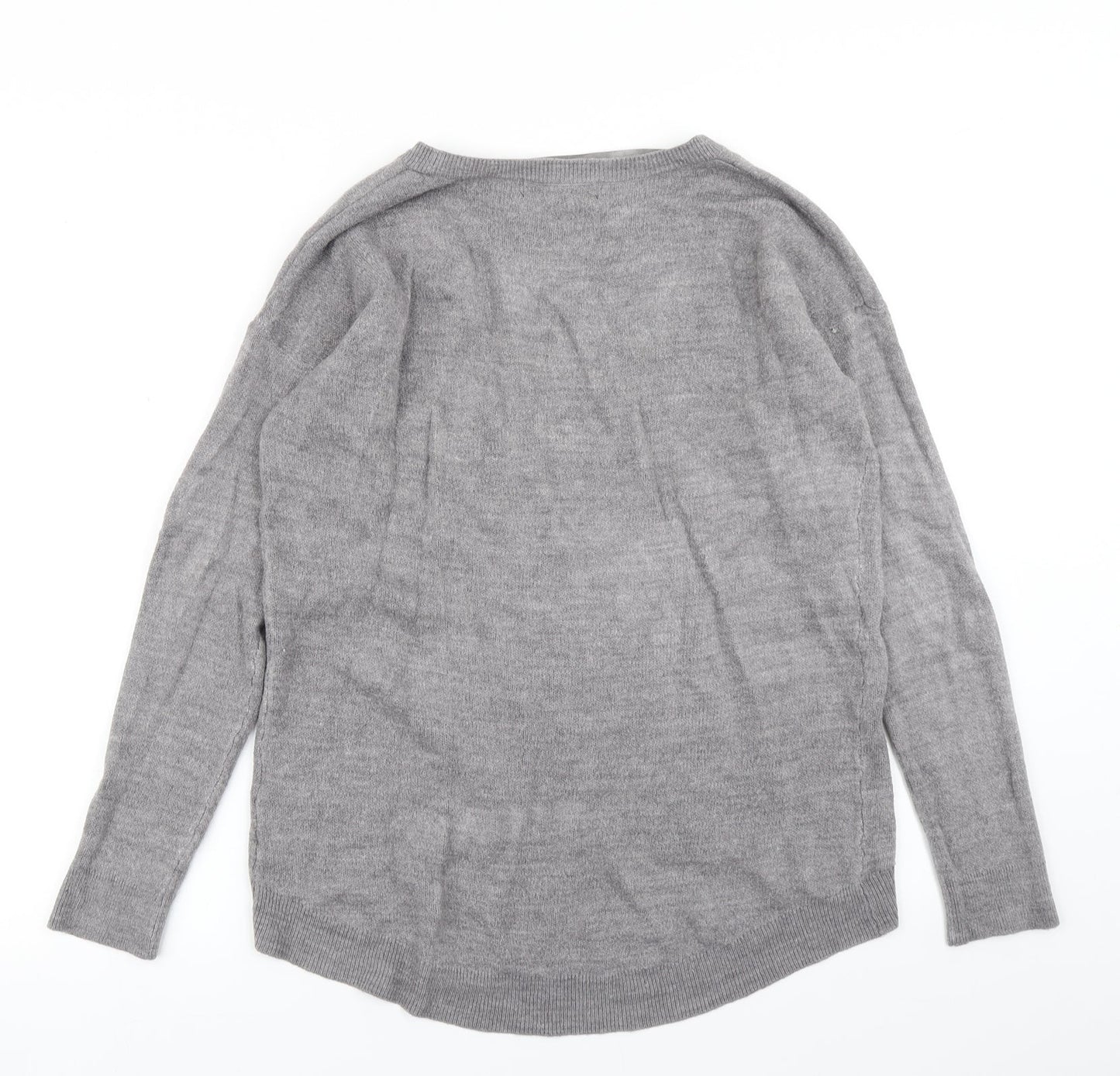Womens UK Size 8 Atmosphere Grey Pullover Jumper