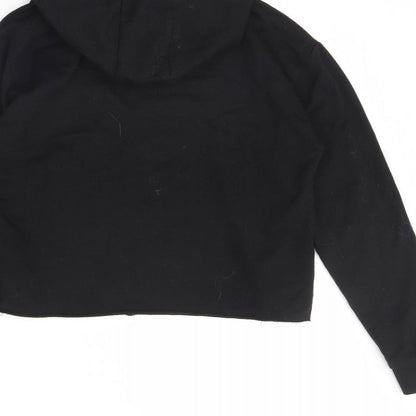 Primark Girls Black   Pullover Hoodie Size 12 Years  - Friends