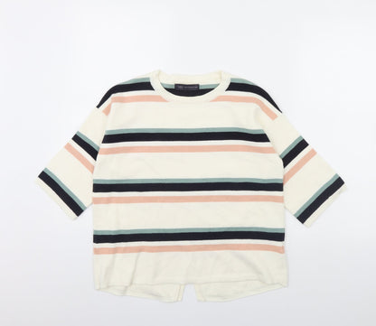 Womens UK Size S M&S Ivory Pullover Jumper