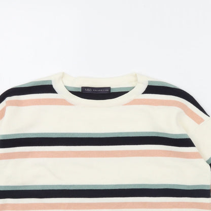 Womens UK Size S M&S Ivory Pullover Jumper
