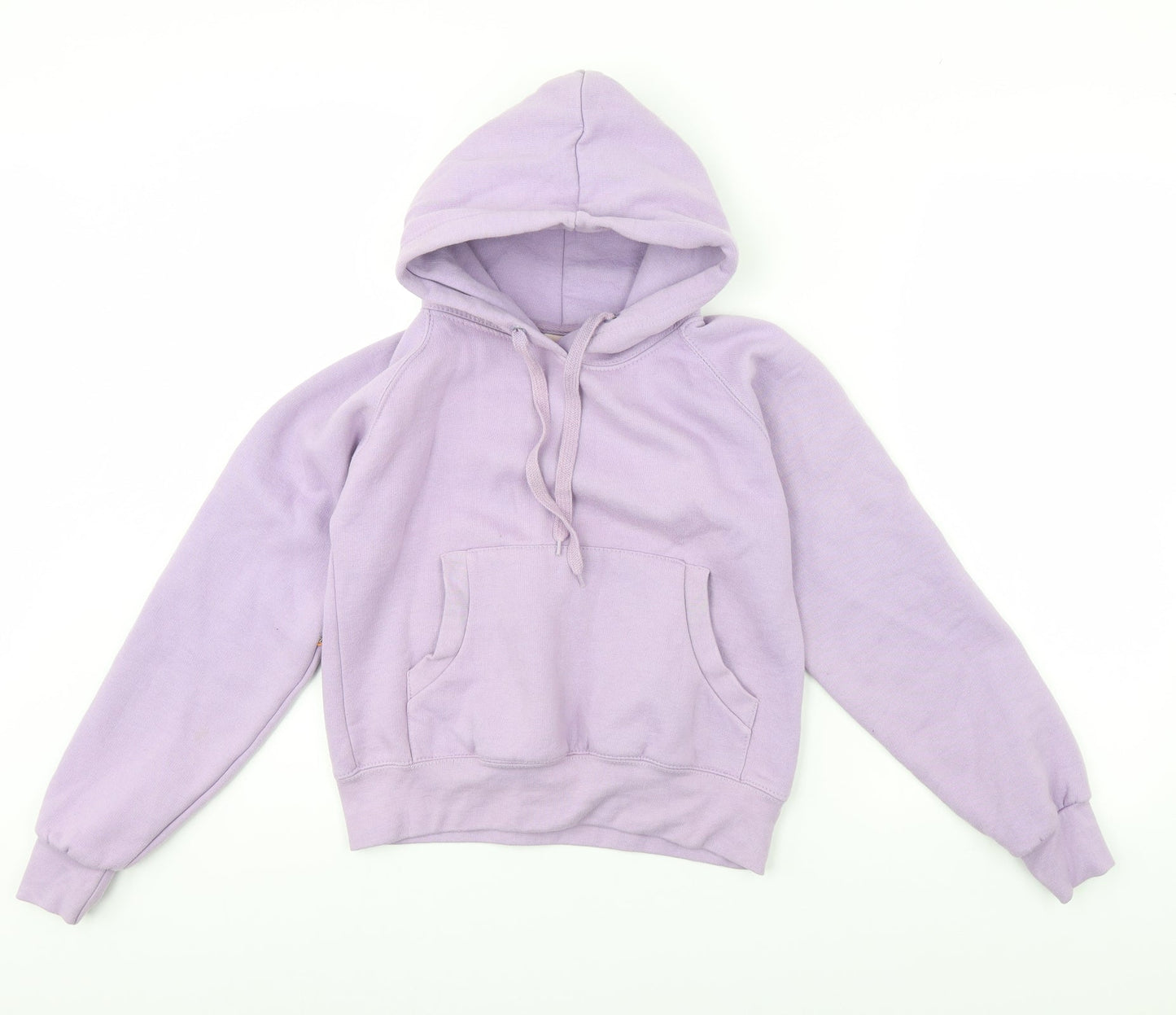 Lady Fit Hood Womens Purple   Pullover Hoodie Size S