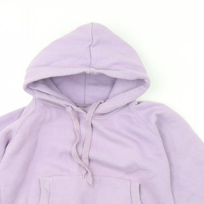 Lady Fit Hood Womens Purple   Pullover Hoodie Size S