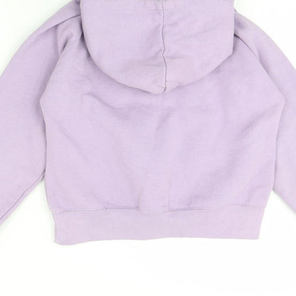 Lady Fit Hood Womens Purple   Pullover Hoodie Size S