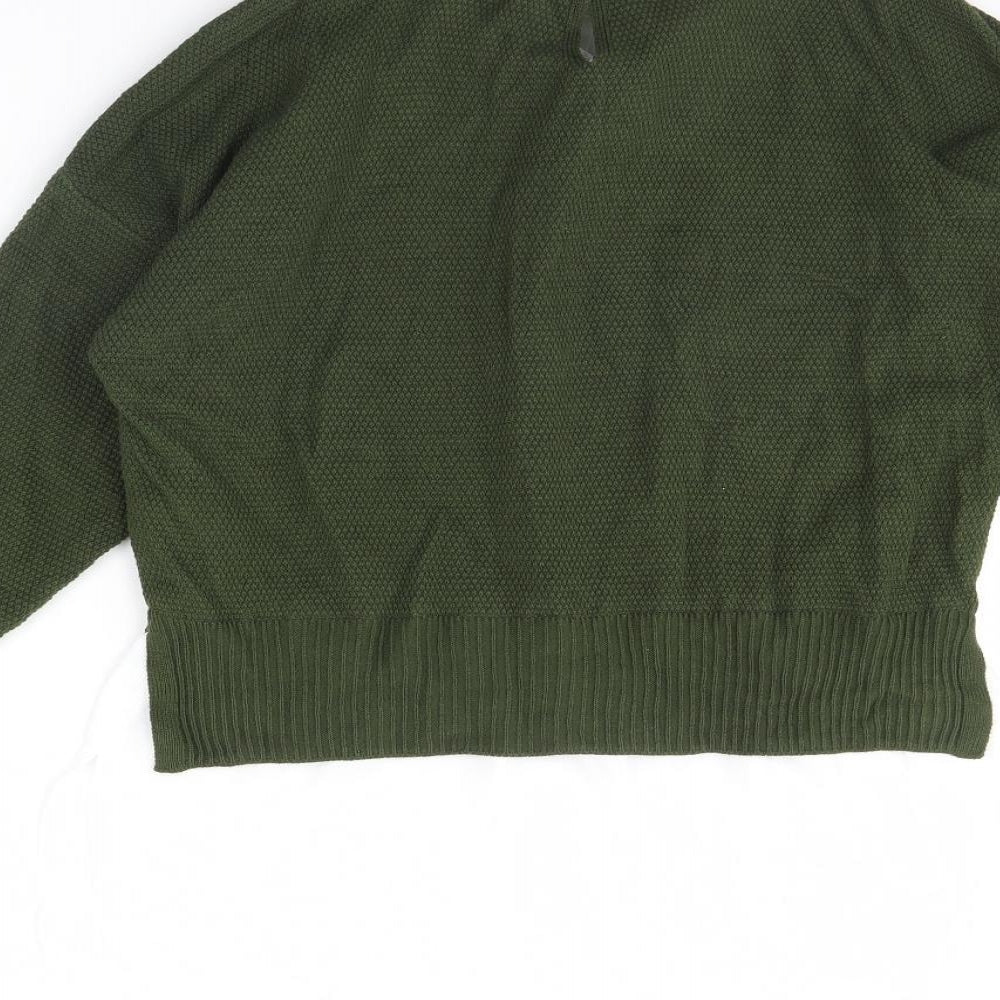 Womens UK Size 10 Select Green Pullover Jumper