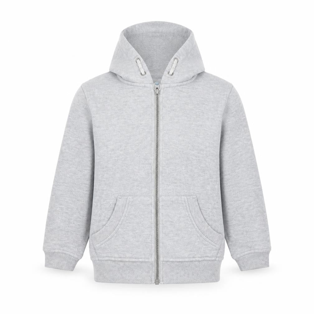 Front view of Primark boys’ grey jacket, size 5, years