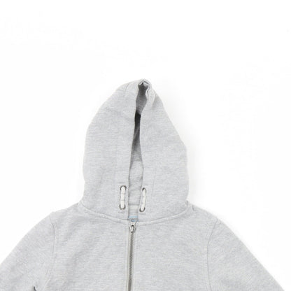 Close-up detail of Primark boys’ grey jacket, size 5, years