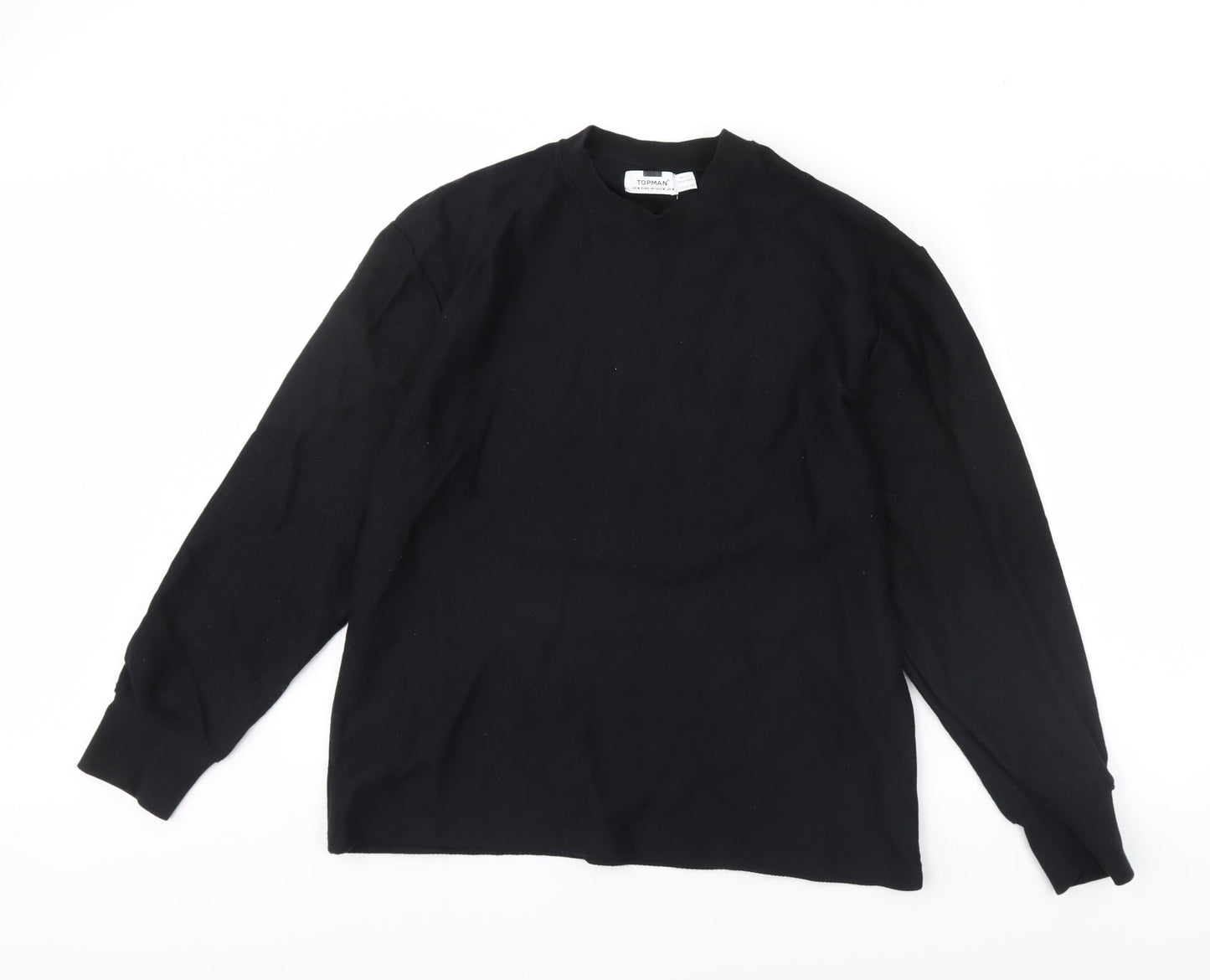Topman  Mens Black   Pullover Jumper Size M