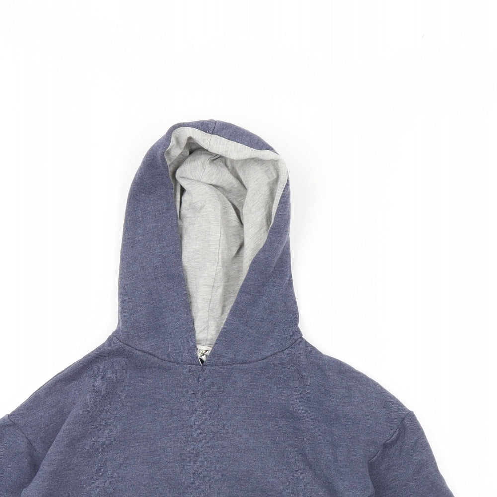 Outfit Boys Blue   Pullover Hoodie Size 7 Years  - Woke up like this