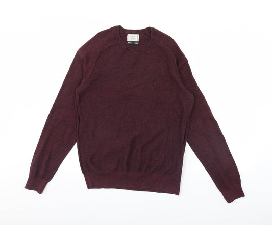 George  Mens Purple   Pullover Jumper Size M