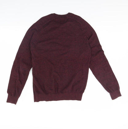 George  Mens Purple   Pullover Jumper Size M