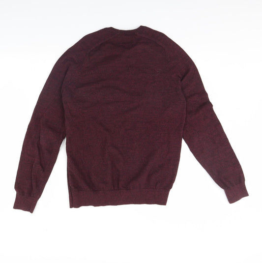 George  Mens Purple   Pullover Jumper Size M
