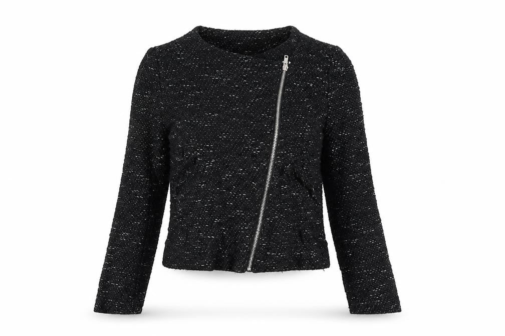 Womens UK Size S Divided Black Jacket