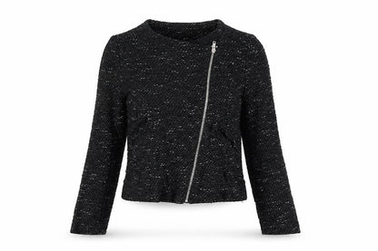 Womens UK Size S Divided Black Jacket
