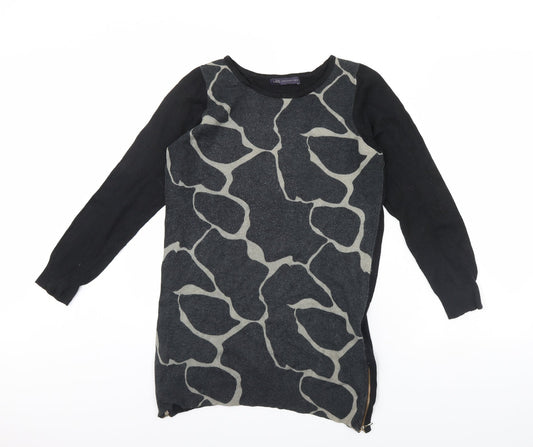 Womens UK Size 12 M&S Black Pullover Jumper