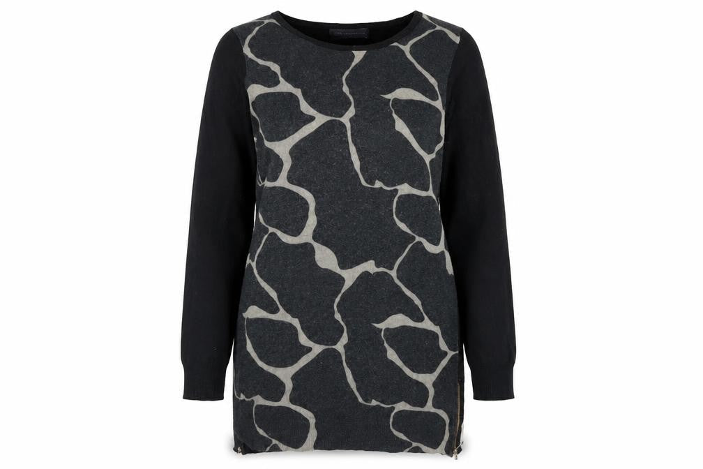 Womens UK Size 12 M&S Black Pullover Jumper