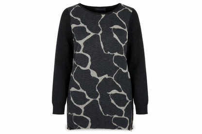 Womens UK Size 12 M&S Black Pullover Jumper