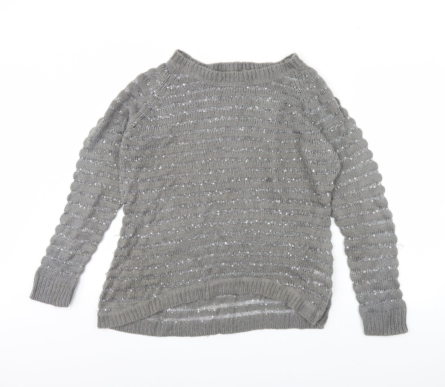 Womens UK Size L Originals Grey Pullover Jumper