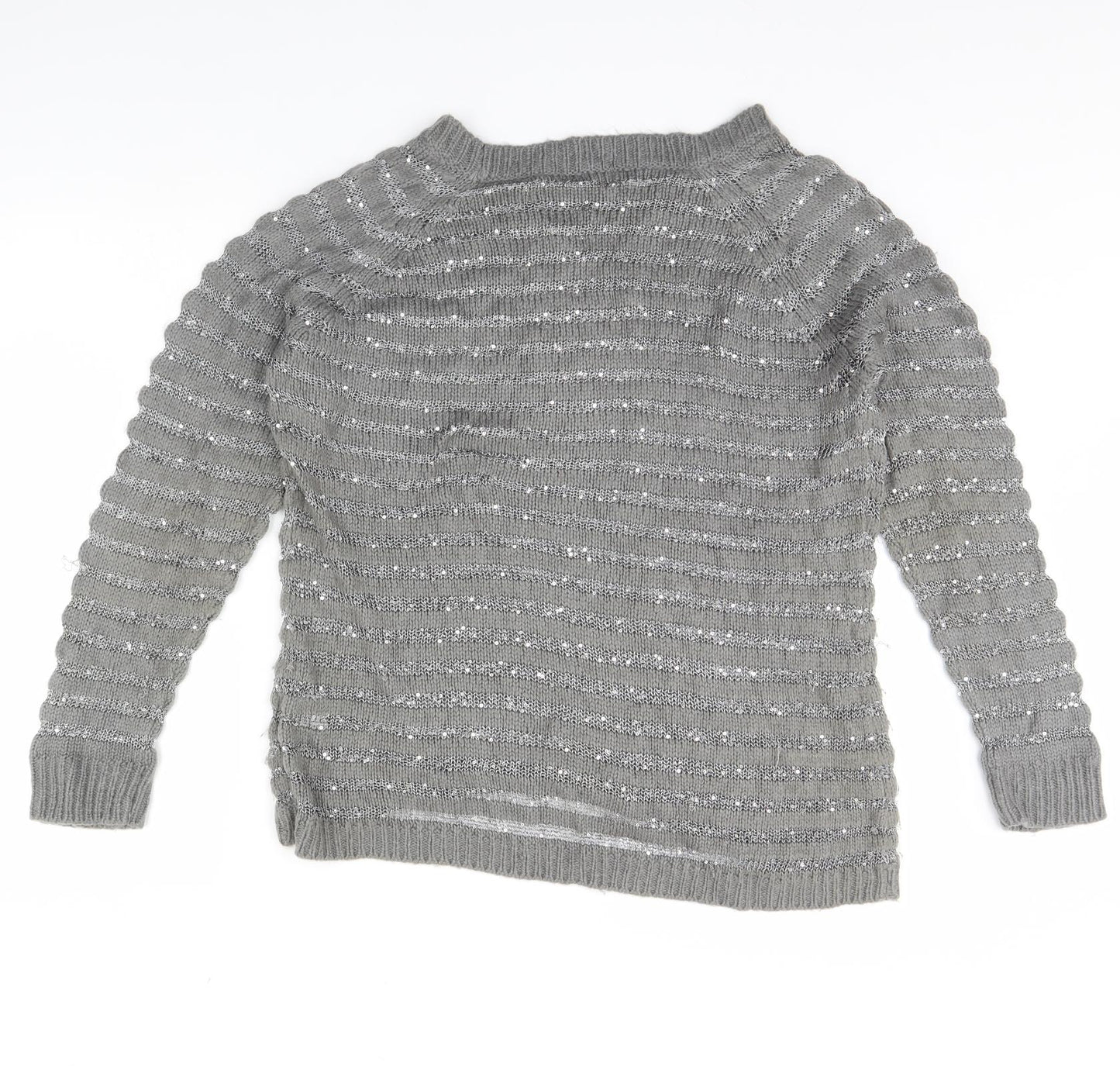 Womens UK Size L Originals Grey Pullover Jumper