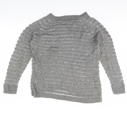 Womens UK Size L Originals Grey Pullover Jumper