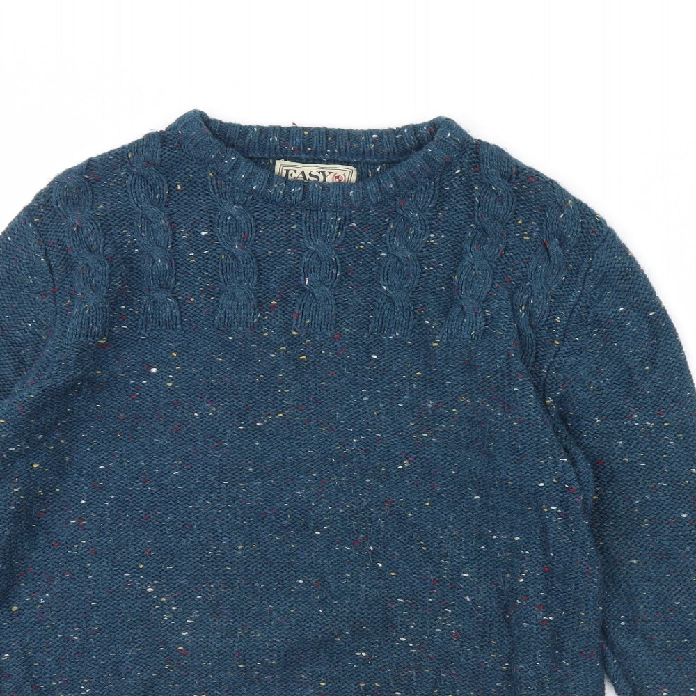 Easy  Mens Blue   Pullover Jumper Size L