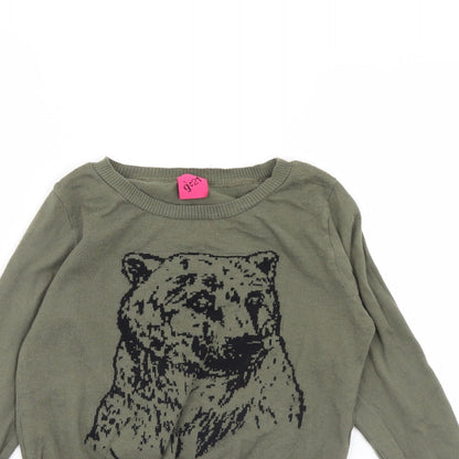 George Womens Green   Pullover Jumper Size 6