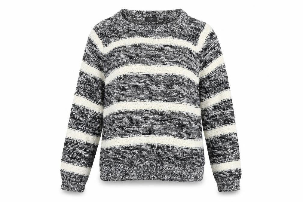 Womens UK Size 10 F&F Black Pullover Jumper