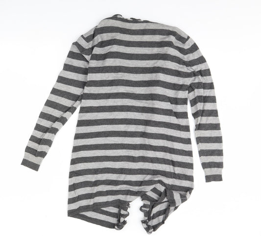 Womens UK Size 14 Roman Grey Cardigan Jumper