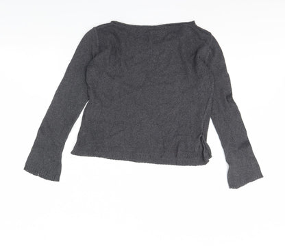 magan Womens Grey   Pullover Jumper Size M