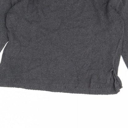 magan Womens Grey   Pullover Jumper Size M