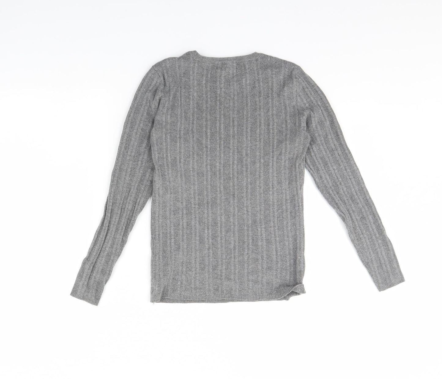 Primark Womens Grey   Pullover Jumper Size L