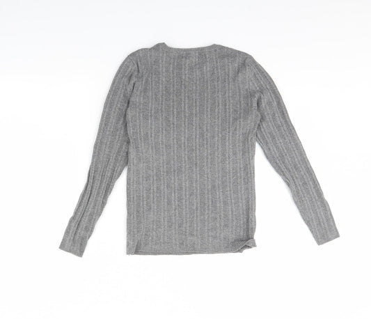 Primark Womens Grey   Pullover Jumper Size L