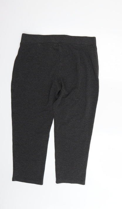 Womens UK Size 16 Marks and Spencer Regular Fit  Grey Trousers