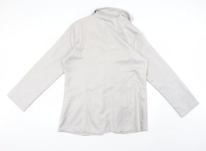 Womens UK Size 2XL Preworn Grey Jacket