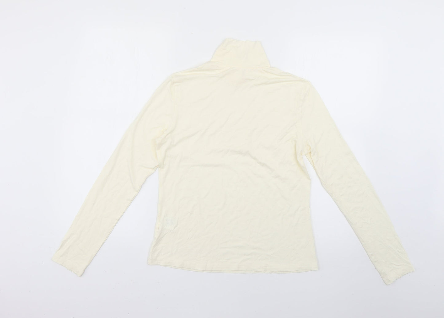 SheIn Womens Yellow   Basic Blouse Size S